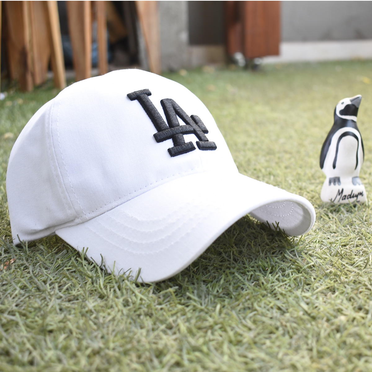 Gorra Blanca LA Los Angeles Dodgers🧢 – Gorras Gorriti Caballito