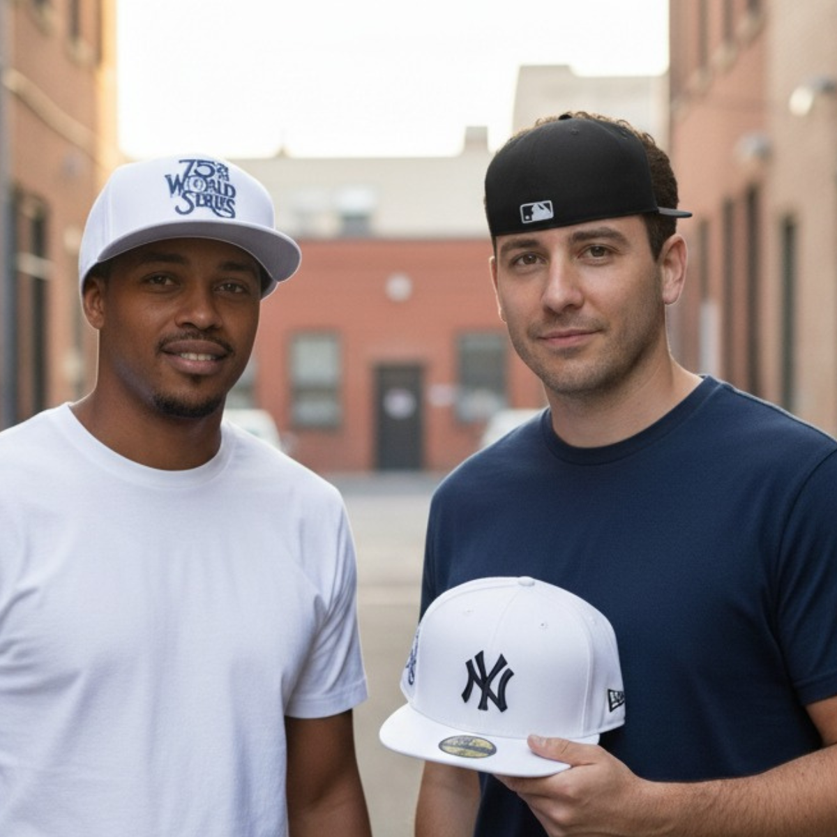 Gorra NY Visera Plana Cerrada Importada