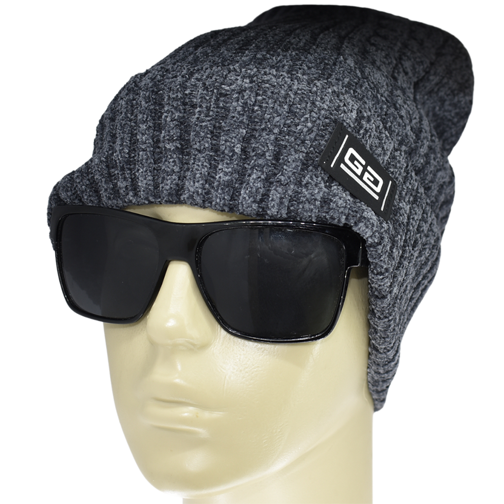 Gorro Lana Chenille Interior Corderito