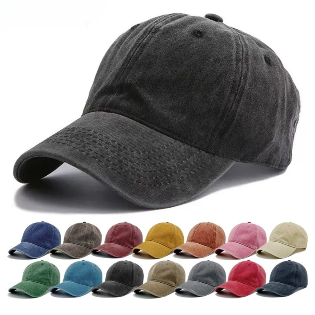 Gorra Vintage Lisas 100% Algodon