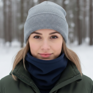 Cuello Térmico Polar Azul Oscuro