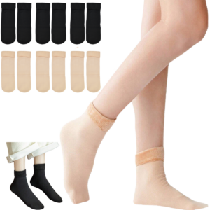 Pack X 12 Pares Medias Térmicas Suaves Calentito