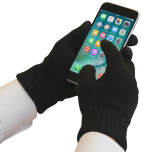 Guantes Táctiles Lana Tejido